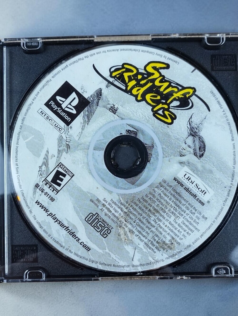 Surf Riders (Sony PlayStation 1 PS1 2000) Game Only Video Game